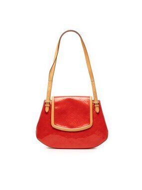 Louis Vuitton Monogram Vernis Skane Bay GM Rouge Red Patent Leather Shoulder Bag